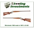  Winchester 1885 High Wall 32-40 made in 1887!